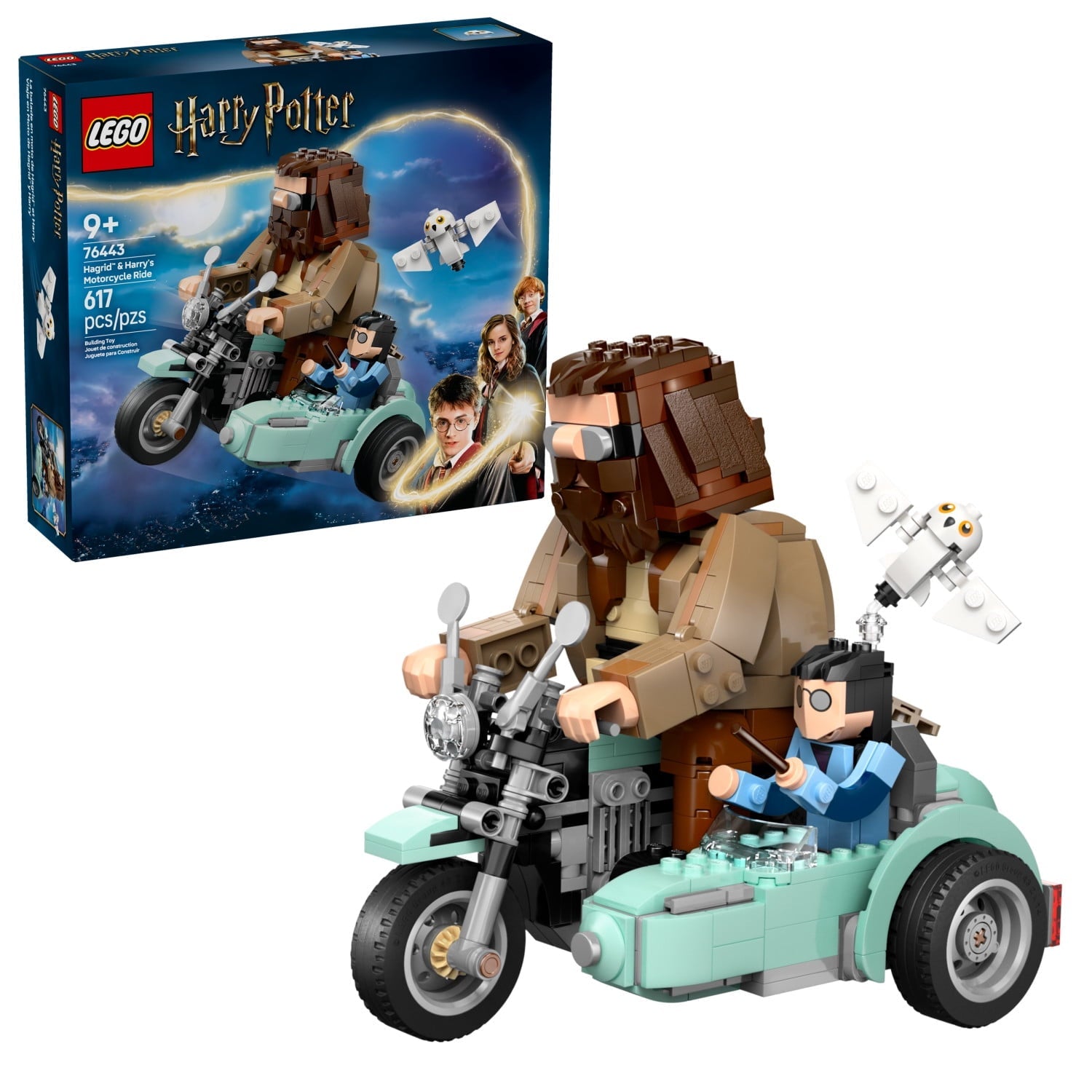 LEGO Harry Potter Hagrid & Harry's Motorcycle Ride Building Toy